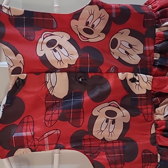 H&M Minnie Mouse Print Dress 3 4 - Picture 5 of 6